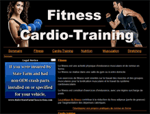 Tablet Screenshot of fitness-cardio-training.com